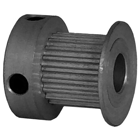 B&B Manufacturing 20-2P09-6CA3, Timing Pulley, Aluminum, Clear Anodized 20-2P09-6CA3